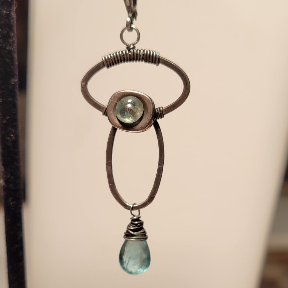 Handmade Boho Sterling Silver Earrings - Picture 2 of 9